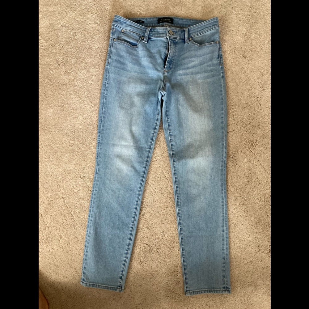 Talbot slim ankle straight leg Jeans
